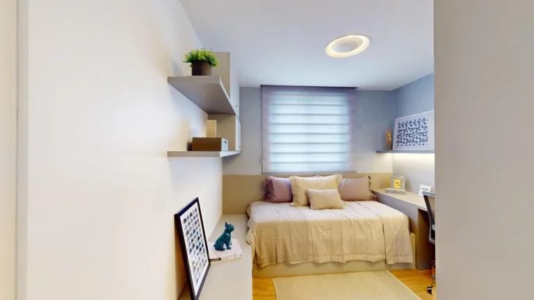 Segundo quarto do apartamento 2 quartos do Alto da Aurora